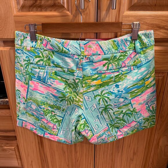 Lilly Pulitzer Callahan Knit Short Size 8 Hondo Classic Print NWT - Picture 3 of 15